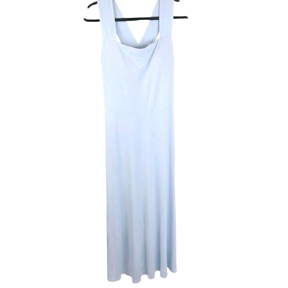 OGL Eco-SkinKiss  XL Flowy Square Neck Wide Straps Midi Brami Dress Pockets NWT - Picture 4 of 16